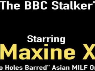 Busty Asian Milf Maxine X Fucked by Big Black penis - Nice Sweet N Sour!