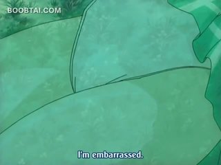 Concupiscent anime nagi koleś pieprzenie za prowokacyjny ghost na zewnątrz