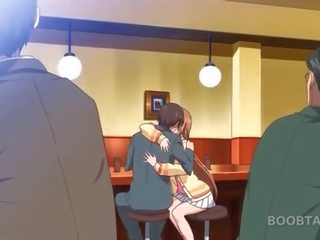 Vöröshajú anime iskola guminő elcsábítani neki erotikus tanár