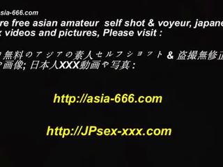 Japonsko mlada mlada ženska ukrepanje video